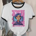 Y2K Nostalgia Retro Aesthetic Trendy Vintage Unisex Cotton Ringer T-Shirt Y2K Nostalgia Retro Aesthetic Trendy Vintage Unisex Cotton Ringer T-Shirt