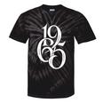1965 Vintage Retro Birthday Year Nostalgia Tie-Dye T-Shirts Black Tie-Dye