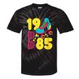 1985 Retro Raised In The 80s Old School Nostalgia Vibes Tie-Dye T-Shirts Black Tie-Dye