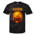 1985 Vintage Sunset Surf Truck Retro Beach Nostalgia Tie-Dye T-Shirts Black Tie-Dye