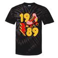 1989 Retro Roller Skate Vintage 80s Nostalgia Collector Tie-Dye T-Shirts Black Tie-Dye