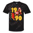 1990 Retro Roller Skate Vintage 90s Nostalgia Collector Tie-Dye T-Shirts Black Tie-Dye
