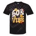 60's Vibe Vintage Nostalgia Mixtape Era 1960s Party Groovy Tie-Dye T-Shirts Black Tie-Dye