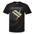 70s 80s 90s Retro Party Costume Nostalgia Cassette Tie-Dye T-Shirts Black Tie-Dye