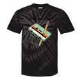 70s 80s 90s Retro Party Costume Nostalgia Cassette Tie-Dye T-Shirts Black Tie-Dye