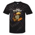 80's & 90's Nostalgia T- Shirt I Miss Movie Night Tie-Dye T-Shirts Black Tie-Dye