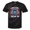 80s Arcade Kid Vintage Gamer Nostalgia Tie-Dye T-Shirts Black Tie-Dye