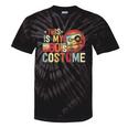 This Is My 80s Costume Vintage Style Nostalgia 1980s Retro Premium Tri-Blend Tie-Dye T-Shirts Black Tie-Dye