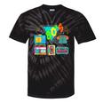 80's Vintage Cassette Tape Nostalgia Mixtape Era 1980s Retro Tie-Dye T-Shirts Black Tie-Dye