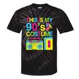 This Is My 90's Costume Retro 1990s Style Cassette Nostalgia Tie-Dye T-Shirts Black Tie-Dye