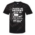 Amusing Wagon Pace Please Be Patient I'm From The 1900s Premium Tie-Dye T-Shirts Black Tie-Dye