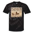 Boomer Millennial Please Be Patient I'm From The 1900s Premium Tie-Dye T-Shirts Black Tie-Dye