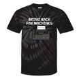 Bring Back Fax Machines Office Sarcasm Nostalgia Premium Tri-Blend Tie-Dye T-Shirts Black Tie-Dye