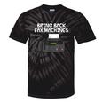 Bring Back Fax Machines Office Sarcasm Nostalgia Tie-Dye T-Shirts Black Tie-Dye
