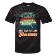 You Can't Scare Me I'm From The 1900s Retro Vintage Premium Tri-Blend Tie-Dye T-Shirts Black Tie-Dye