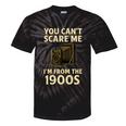 You Can't Scare Me I'm From The 1900s Vintage Camera Tie-Dye T-Shirts Black Tie-Dye