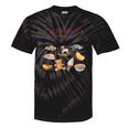 Childhood Nostalgia Good Memories Teddy Bear Ice Cream Tie-Dye T-Shirts Black Tie-Dye