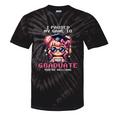 Classic I'm From The 1900s Retro Games Graduating Girl Premium Tie-Dye T-Shirts Black Tie-Dye