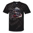 Classic Steam Train Enthusiasts Nostalgia For Train Lovers Tie-Dye T-Shirts Black Tie-Dye