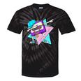 Dabbing Cassette Tape 70s 80s 80s Outfit Nostalgia Tie-Dye T-Shirts Black Tie-Dye