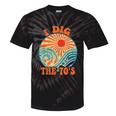 I Dig The 70s Aesthetic Nostalgia 1970's Retro 70s Party Tie-Dye T-Shirts Black Tie-Dye