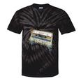 Dreams Of Music Mixtapes Retro Cassette Lifestyle Nostalgia Premium Tri-Blend Tie-Dye T-Shirts Black Tie-Dye