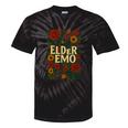 Elder Emo Floral Gothic Vintage Nostalgia Premium Tri-Blend Tie-Dye T-Shirts Black Tie-Dye Elder Emo Floral Gothic Vintage Nostalgia Premium Tri-Blend Tie-Dye T-Shirts Black Tie-Dye