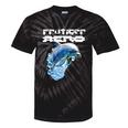 Frutiger Aero Splashy Dolphin Y2k Aesthetic Graphic Premium Tie-Dye T-Shirts Black Tie-Dye