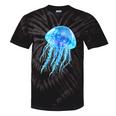 Frutiger Aero Y2K Jellyfish Tie-Dye T-Shirts Black Tie-Dye