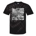 Frutiger Aero Y2K Old School Retro Vibes Tie-Dye T-Shirts Black Tie-Dye