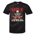 Gen X The Badass Generation Generation X Gen Xer Nostalgia Tie-Dye T-Shirts Black Tie-Dye