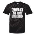 Gen X The Feral Generation Generation X Gen Xer Nostalgia Tie-Dye T-Shirts Black Tie-Dye