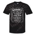 Generation X Old Brand Gen X Gen Xer Nostalgia Tie-Dye T-Shirts Black Tie-Dye