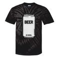 Generic Beer 1980s 80s Nostalgia Premium Tri-Blend Tie-Dye T-Shirts Black Tie-Dye