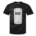 Generic Beer 1980s 80s Nostalgia Tie-Dye T-Shirts Black Tie-Dye