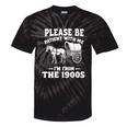 Heartwarming Wagon Please Be Patient I'm From The 1900s Premium Tie-Dye T-Shirts Black Tie-Dye