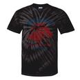 Hotrod Rebel Automotive Nostalgia Old Car Distressed Premium Tri-Blend Tie-Dye T-Shirts Black Tie-Dye
