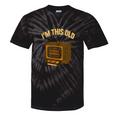 I'm This Old Please Rewind 80s 90s Nostalgia VHS VCR Tie-Dye T-Shirts Black Tie-Dye