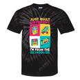 Just Built Different I'M From The 1900S Retro Tie-Dye T-Shirts Black Tie-Dye