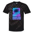 Lofi Reverie Analog Dreams Pixel 90s Desktop VHS Nostalgia Tie-Dye T-Shirts Black Tie-Dye