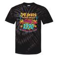 Made In 1990 Limited Edition 90s Nostalgia 34th Birthday Tie-Dye T-Shirts Black Tie-Dye