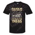 Men Women Please Be Patient With Me I'm From The 1900s Tie-Dye T-Shirts Black Tie-Dye