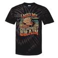 I Miss My Pre-Internet Brain Digital Nostalgia Retro Tie-Dye T-Shirts Black Tie-Dye