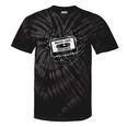 Mixed Tape Emotions Music Lover Nostalgia Quote Tie-Dye T-Shirts Black Tie-Dye