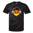Nostalgia Chest Flag GDR Tie-Dye T-Shirts Black Tie-Dye