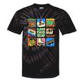 I Am This Old Retro Vintage Nostalgia 80s 90s Cassette Tape Tie-Dye T-Shirts Black Tie-Dye