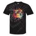 Old-School Hip Hop 80's 90's Style Music Cassette Nostalgia Tie-Dye T-Shirts Black Tie-Dye