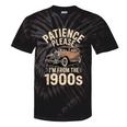 Patience Please I'm From The 1900s Old Car Tie-Dye T-Shirts Black Tie-Dye