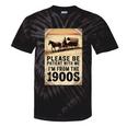 Be Patient With Me I'm From The 1900s Birthday Retirement Tie-Dye T-Shirts Black Tie-Dye