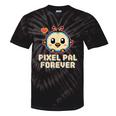 Pixel Art Pet Y2K Retro Vintage Digital Nostalgia Y2K Tech Tie-Dye T-Shirts Black Tie-Dye